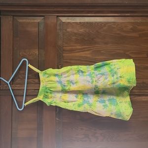 Upcycled-Tie-Dye 3t dress
